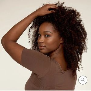 Numi tencel shirt The Signature espresso brown